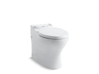KOHLER K-4326-7 Persuade Elongated Toilet Bowl With Skirted Trapway - Black Black