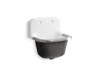 KOHLER K-6714-0 Bannon 22-1/4" Wall-Mount Service Sink - White