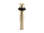 KOHLER K-7107-AF Decorative Grid Drain Without Overflow - Vibrant French Gold