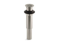 KOHLER K-7107-BN Decorative Grid Drain Without Overflow - Vibrant Brushed Nickel