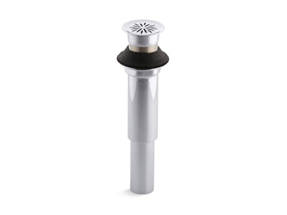 KOHLER K-7107-CP Decorative grid drain without overflow - Polished Chrome