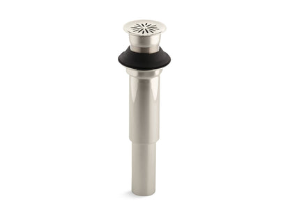 KOHLER K-7107-SN Decorative grid drain without overflow - Vibrant Polished Nickel