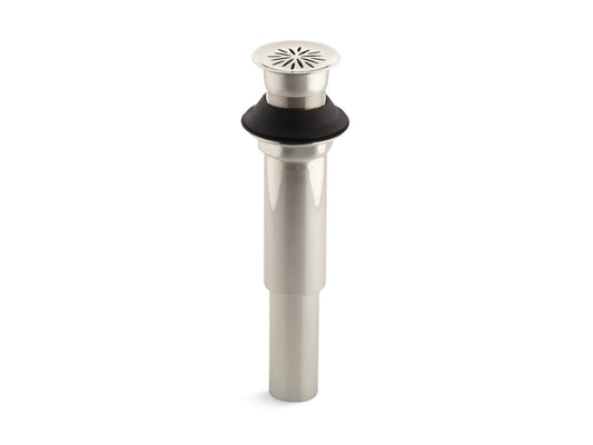 KOHLER K-7107-SN Decorative grid drain without overflow - Vibrant Polished Nickel