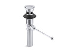 KOHLER K-7114-A-2MB Premier Pop-Up Drain, Exposed, With Overflow - Vibrant Brushed Moderne Brass