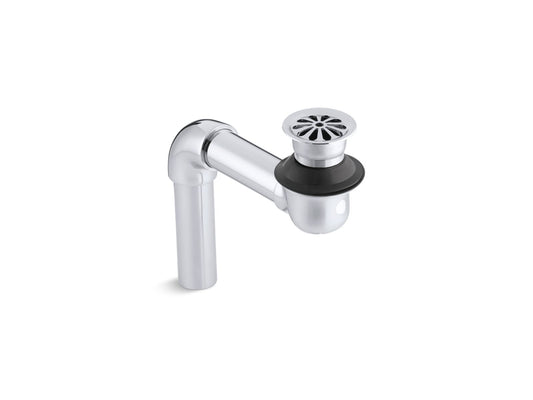 KOHLER K-7131-A-CP Bathroom sink offset drain with open strainer - Polished Chrome