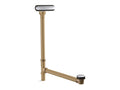 KOHLER K-7271-CP Clearflo Slotted Overflow Brass Bath Drain - Polished Chrome