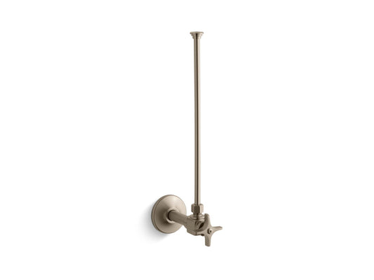 KOHLER K-7637-BV 3/8" Npt Angle Supply With Stop And Annealed Vertical Tube In Vibrant Brushed Bronze