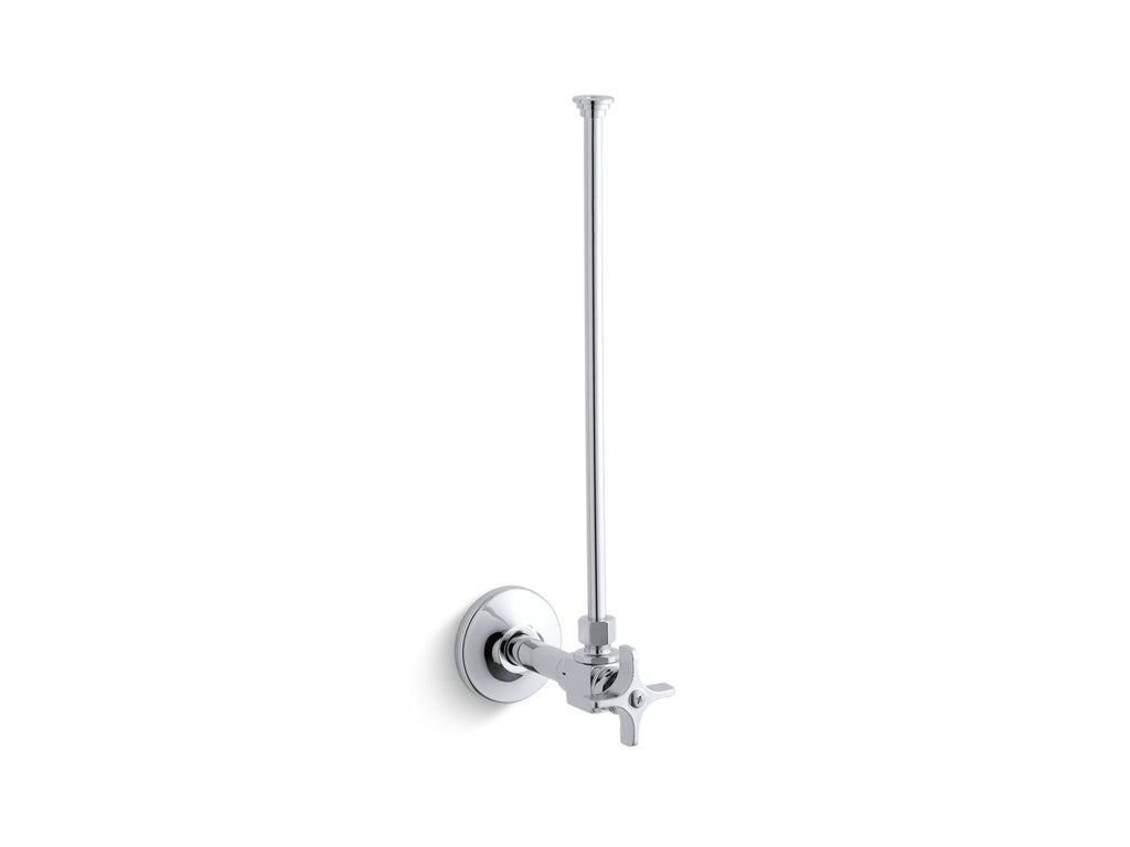 KOHLER K-7637-BV 3/8" Npt Angle Supply With Stop And Annealed Vertical Tube - Vibrant Brushed Bronze