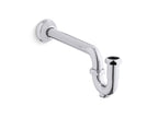 KOHLER K-9018-2MB Adjustable P-Trap With Long Tubing Outlet, 1-1/4" X 1-1/4" - Vibrant Brushed Moderne Brass