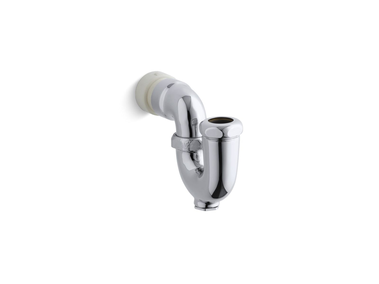 KOHLER K-8995-CP Adjustable P-trap with NPT outlet, 1-1/4" x 1-1/2" - Polished Chrome