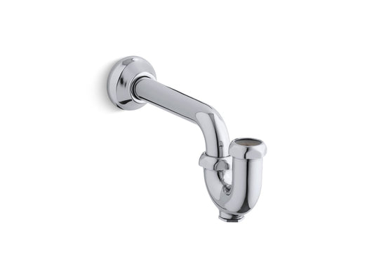 KOHLER K-8998-CP Adjustable P-Trap With Tubing Outlet, 1-1/4" X 1-1/4" In Polished Chrome