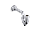 KOHLER K-8999-CP Adjustable P-Trap With Tubing Outlet, 1-1/4" X 1-1/2" - Polished Chrome