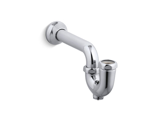 KOHLER K-9000-CP Adjustable P-Trap With Tubing Outlet, 1-1/2" X 1-1/2" In Polished Chrome