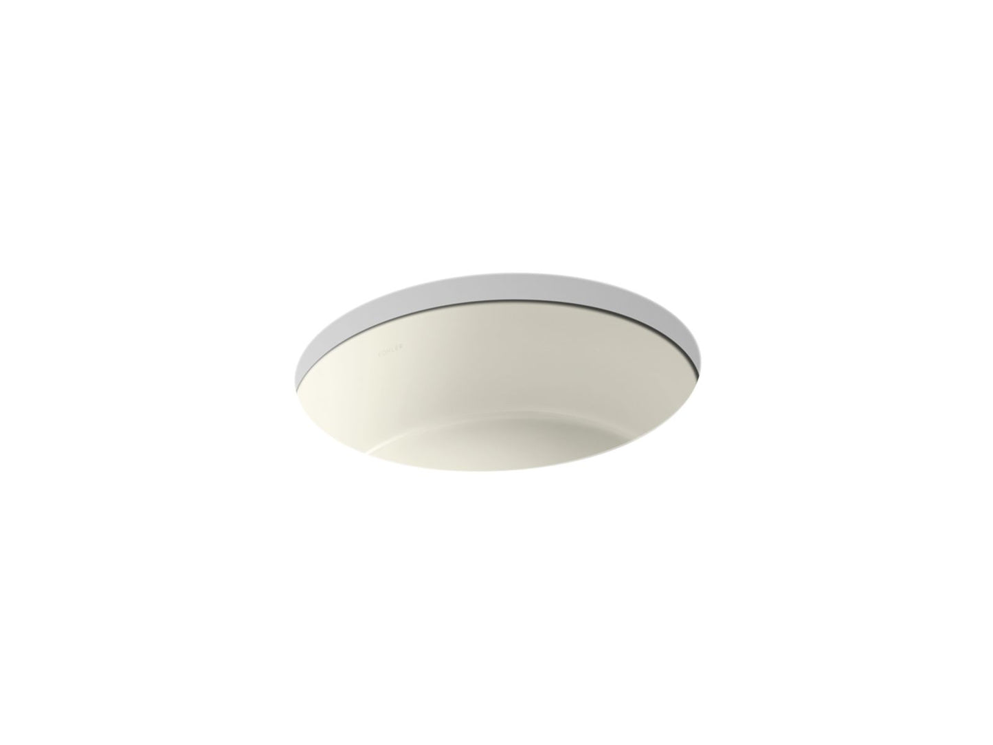 KOHLER K-2883-96 Verticyl 15-3/4" Round Undermount Bathroom Sink In Biscuit