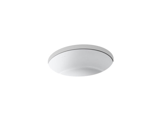 KOHLER K-2883-0 Verticyl 15-3/4" Round Undermount Bathroom Sink In White