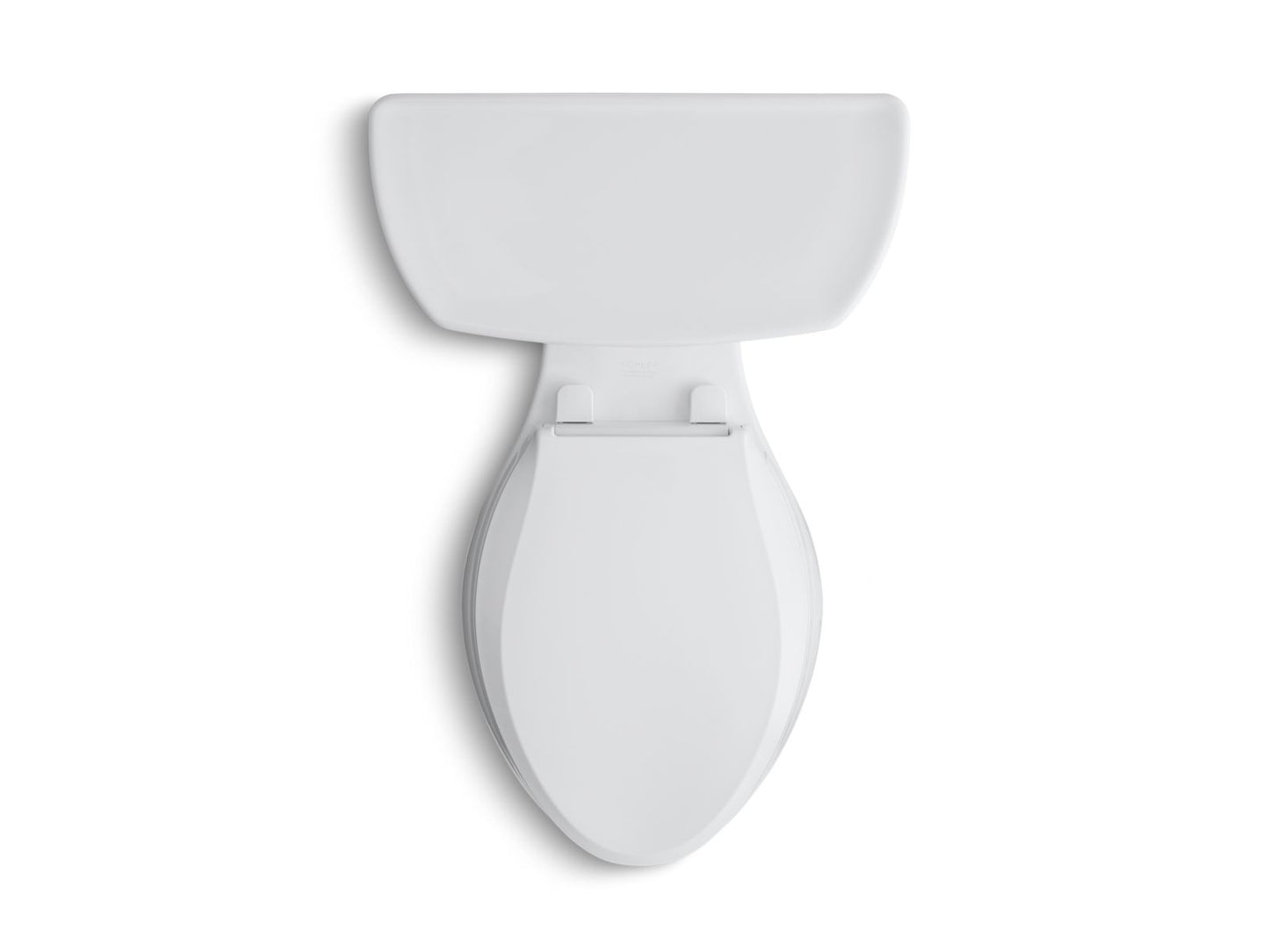 KOHLER K-3889-RA-0 Highline Two-Piece Elongated Toilet, 1.28 Gpf In White