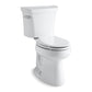 KOHLER K-3979-0 Highline Two-Piece Elongated Toilet, 1.6 Gpf In White