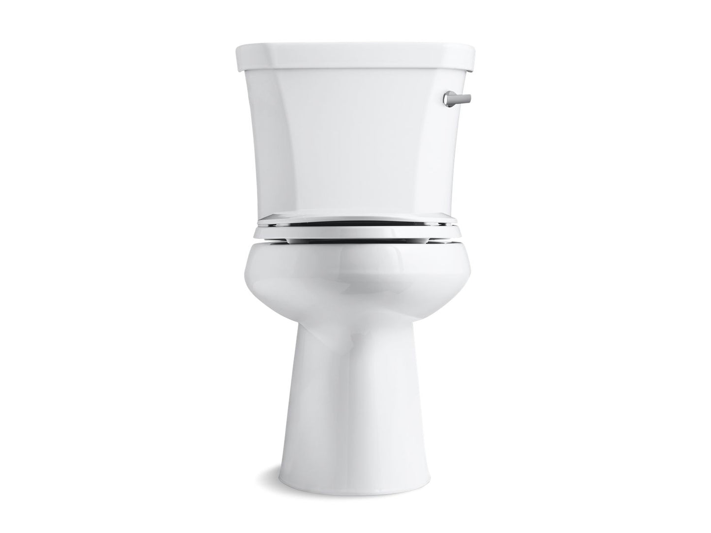 KOHLER K-3999-TR-0 Highline Two-piece elongated toilet, 1.28 gpf - White