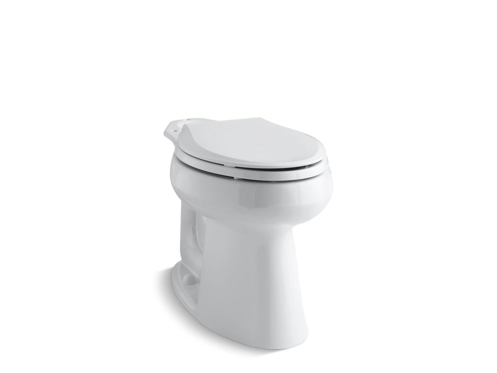KOHLER K-4373-0 Highline Elongated Toilet Bowl - White