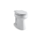 KOHLER K-4373-0 Highline Elongated Toilet Bowl - White