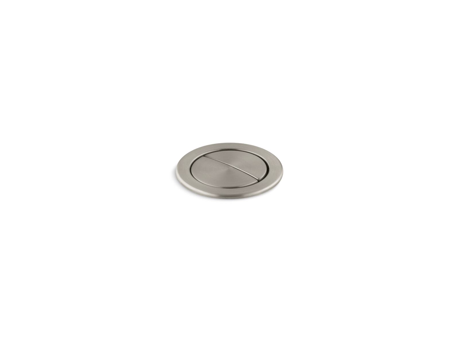 KOHLER K-186-BN Persuade Dual-Flush Actuator In Vibrant Brushed Nickel