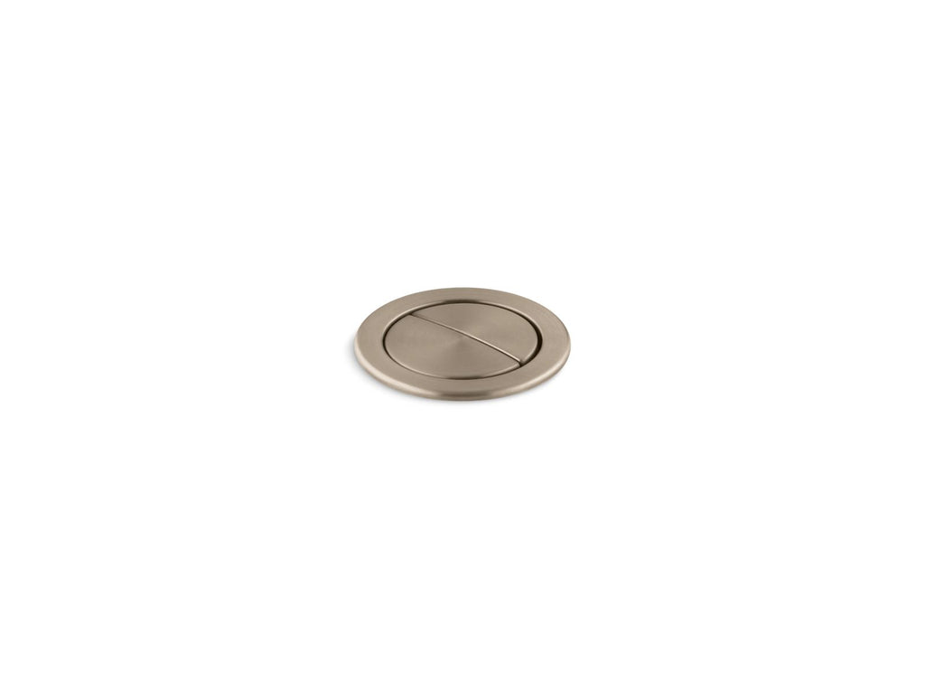 KOHLER K-186-BV Persuade Dual-Flush Actuator - Vibrant Brushed Bronze