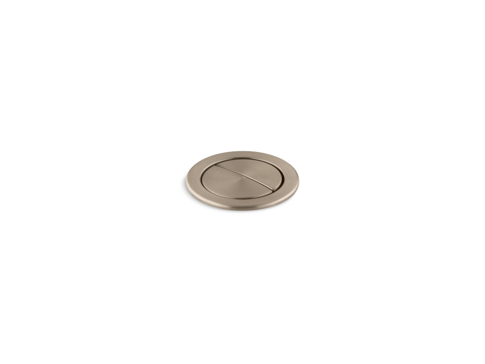 KOHLER K-186-BV Persuade Dual-flush actuator - Vibrant Brushed Bronze
