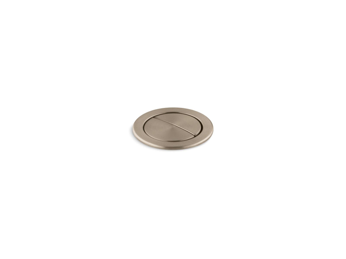 KOHLER K-186-BV Persuade Dual-Flush Actuator - Vibrant Brushed Bronze