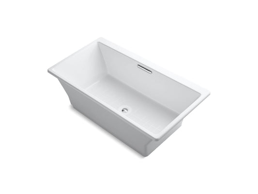 KOHLER K-894-F62-0 Reve 67" X 36" Freestanding Bath In White