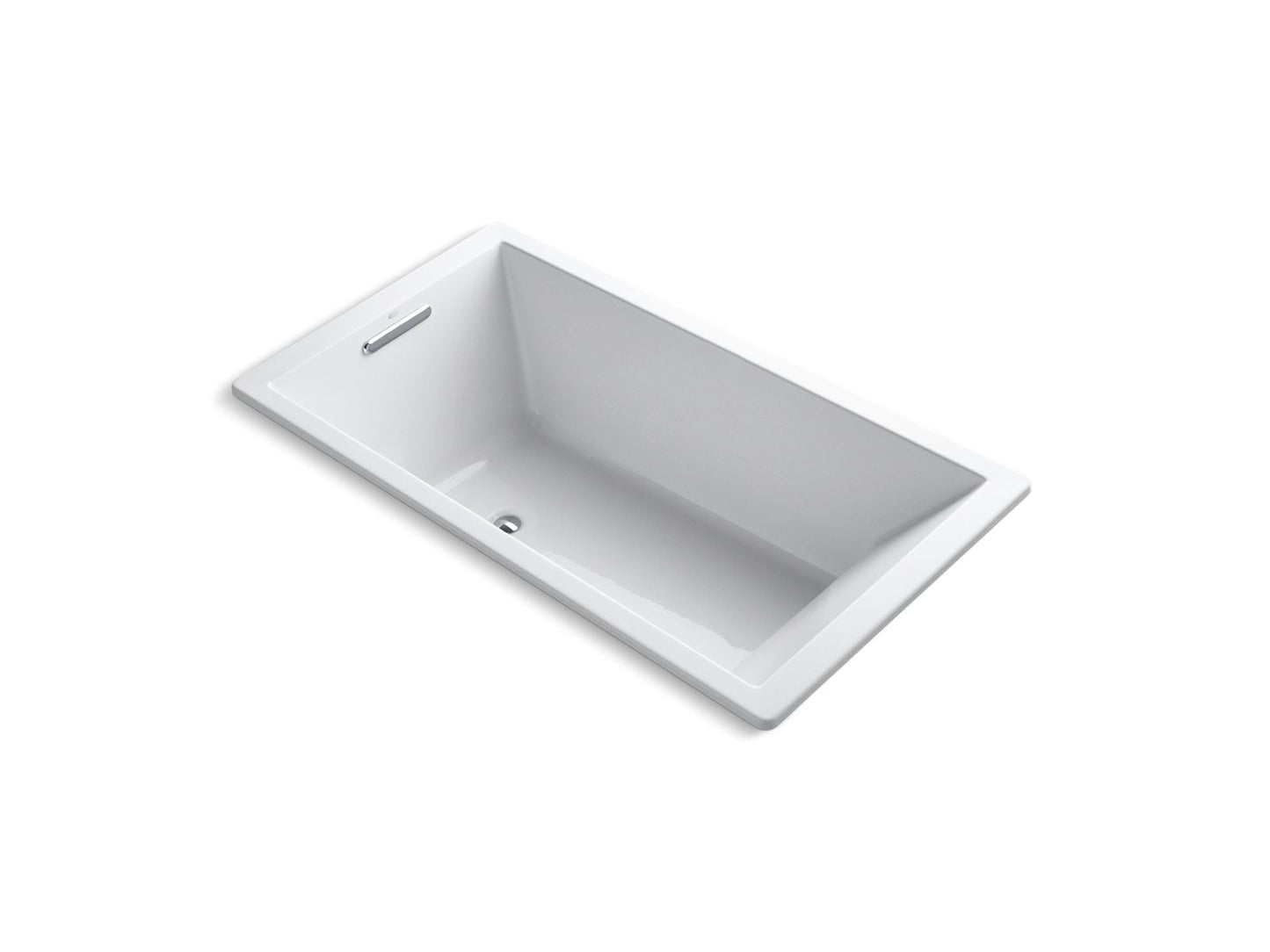 KOHLER K-1136-0 Underscore 66" X 36" Drop-In Bath In White