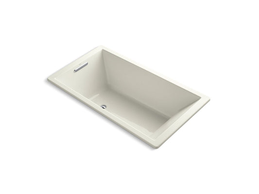 KOHLER K-1136-96 Underscore 66" X 36" Drop-In Bath In Biscuit