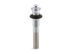 KOHLER K-7127-2MB Bathroom Sink Drain With Non-Removable Metal Stopper And Without Overflow - Vibrant Brushed Moderne Brass