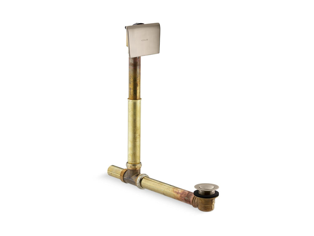 KOHLER K-7169-AF-BV Tea-For-Two 1-1/2" Adjustable Pop-Up Drain - Vibrant Brushed Bronze