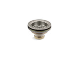KOHLER K-8799-BN Duostrainer Sink drain and strainer basket, less tailpiece - Vibrant Brushed Nickel