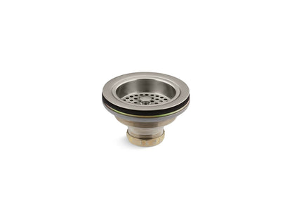 KOHLER K-8799-BN Duostrainer Sink drain and strainer basket, less tailpiece - Vibrant Brushed Nickel