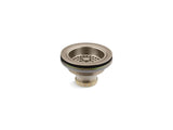 KOHLER K-8799-BV Duostrainer Sink drain and strainer basket, less tailpiece - Vibrant Brushed Bronze