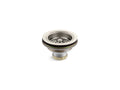 KOHLER K-8799-SN Duostrainer Sink Drain And Strainer Basket, Less Tailpiece - Vibrant Polished Nickel