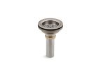 KOHLER K-8801-VS Duostrainer Sink Drain And Strainer With Tailpiece - Vibrant Stainless