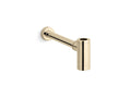 KOHLER K-9033-AF Bottle Trap, 1-1/4" X 1-1/4" - Vibrant French Gold