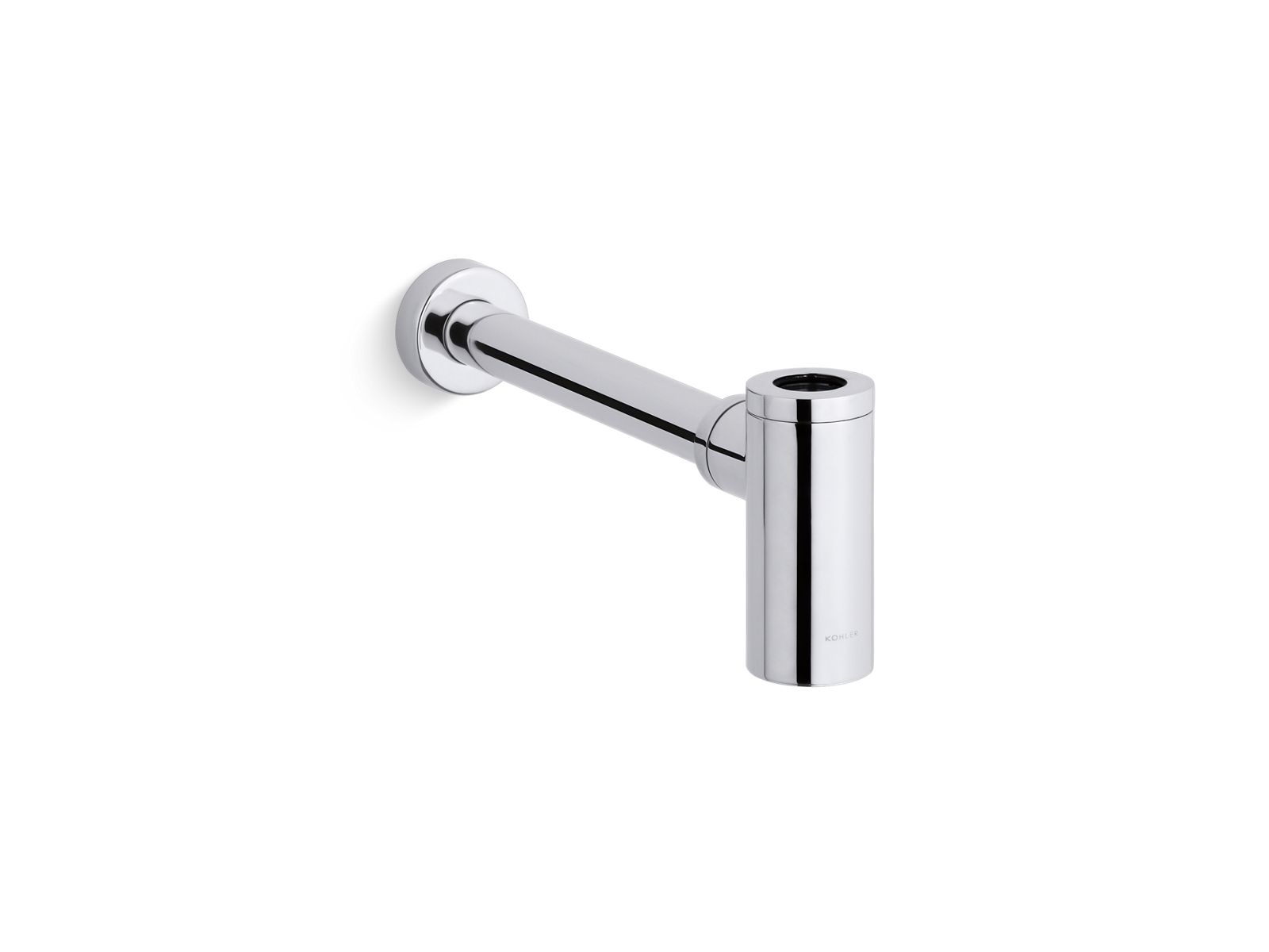 KOHLER K-9033-CP Bottle Trap, 1-1/4" X 1-1/4" - Polished Chrome