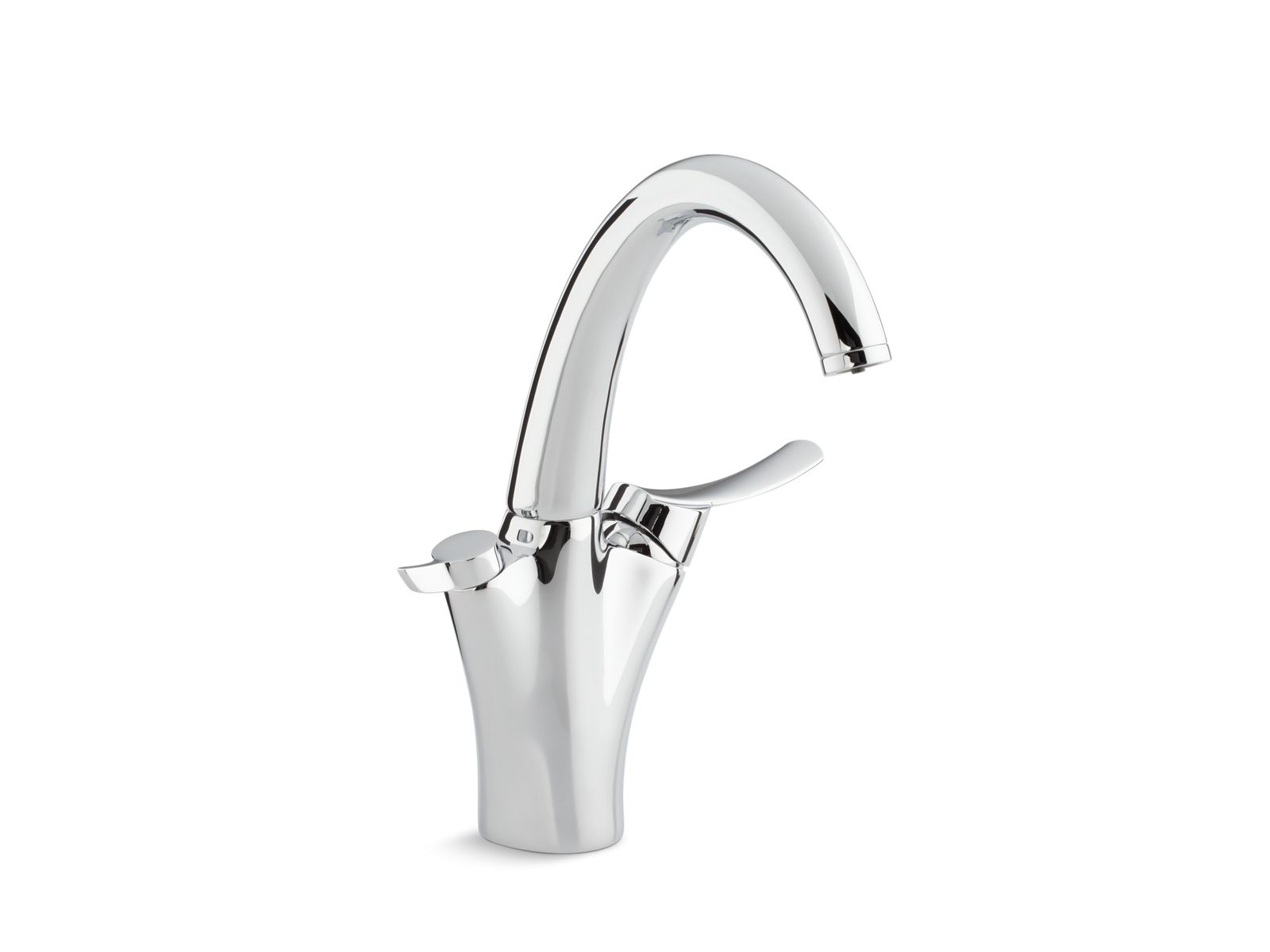 KOHLER K-18865-CP Carafe Filtered Water Kitchen Sink Faucet - Polished Chrome