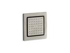 KOHLER K-8002-BN Watertile Square 54-Nozzle Single-Function Body Spray, 2.5 Gpm - Vibrant Brushed Nickel