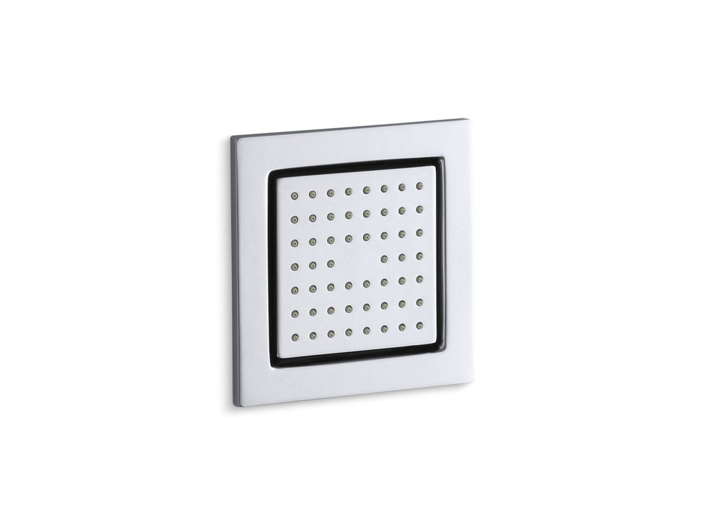 KOHLER K-8002-CP Watertile Square 54-Nozzle Single-Function Body Spray, 2.5 Gpm - Polished Chrome