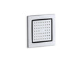 KOHLER K-8002-CP Watertile Square 54-Nozzle Single-Function Body Spray, 2.5 Gpm - Polished Chrome