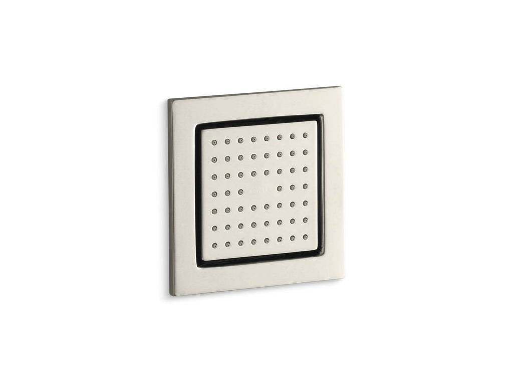 KOHLER K-8002-SN Watertile Square 54-Nozzle Single-Function Body Spray, 2.5 Gpm - Vibrant Polished Nickel