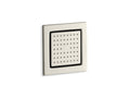 KOHLER K-8002-SN Watertile Square 54-Nozzle Single-Function Body Spray, 2.5 Gpm - Vibrant Polished Nickel