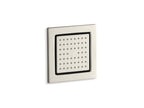 KOHLER K-8002-SN Watertile Square 54-Nozzle Single-Function Body Spray, 2.5 Gpm - Vibrant Polished Nickel