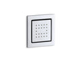 KOHLER K-8003-CP Watertile Square 22-Nozzle Single-Function Body Spray, 2.5 Gpm - Polished Chrome