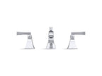 KOHLER K-454-4V-BV Memoirs Stately Widespread Bathroom Sink Faucet, 1.2 Gpm - Vibrant Brushed Bronze