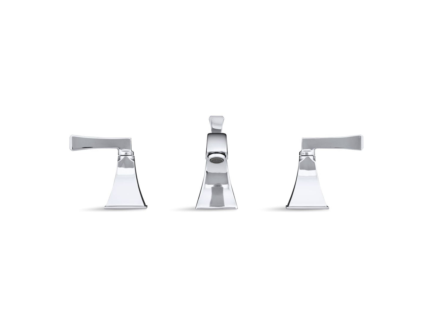 KOHLER K-454-4V-BN Memoirs Stately Widespread bathroom sink faucet, 1.2 gpm - Vibrant Brushed Nickel